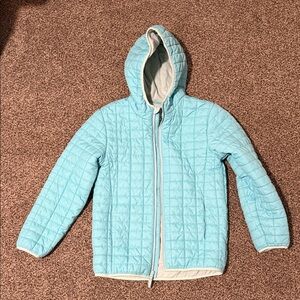 Cat & Jack Light Blue Quilted Kids Jacket